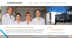 Desktop Screenshot of jungbrunnenklinik.de